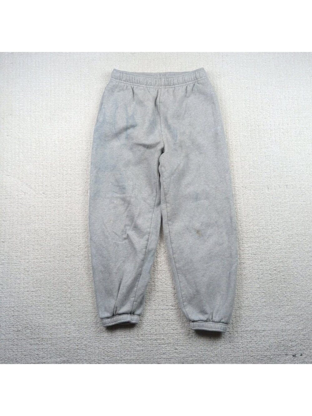 Aritzia Mega Fit Sweatfleece Cozy Fleece Jogger Sweatpants Light Gray Sz S Read